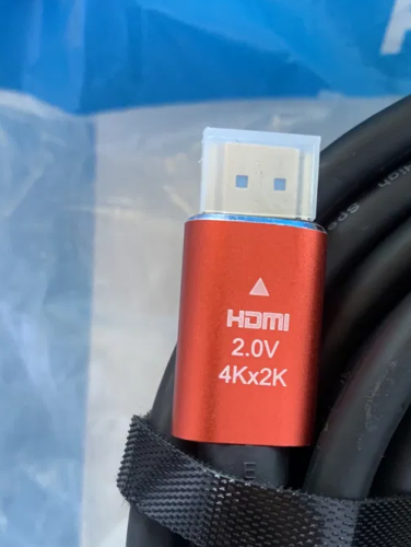 Фото Кабель ATcom HDMI - HDMI Red/Gold 2m (24942) від користувача Andy