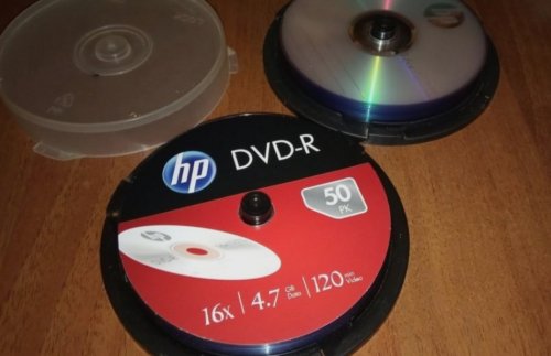 Фото Диск HP DVD-R 4.7GB 16x 50pcs/wrap (69303/DME00070-3) від користувача Mexanik