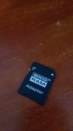 Фото Карта пам'яті GOODRAM 16 GB microSDHC class 10 UHS-I + SD Adapter M1AA-0160R12 від користувача Саша Савченко