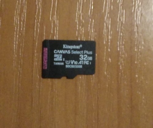 Фото Карта пам'яті Kingston 32 GB microSDHC Class 10 UHS-I Canvas Select Plus SDCS2/32GBSP від користувача 