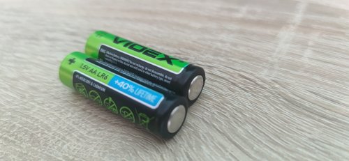 Фото Батарейка VIDEX AA bat Alkaline 2шт (21162) від користувача Mexanik