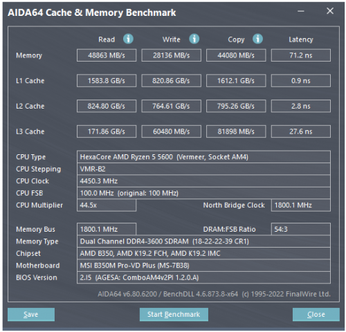 Фото Пам'ять для настільних комп'ютерів Kingston FURY 32 GB (2x16GB) DDR4 3600 MHz Beast Black (KF436C18BBK2/32) від користувача Кирил