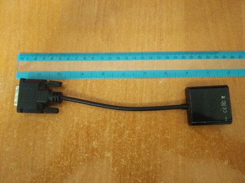 Фото Адаптер ATcom DVI - VGA 0.1m Black (9214) від користувача formicron