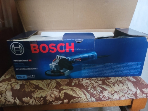 Фото Болгарка (кутова шліфувальна) Bosch GWS 9-125 S (0601396102) від користувача Ironhide