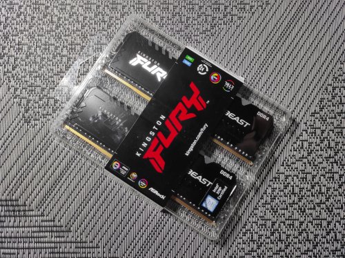Kingston FURY 32 GB (2x16GB) DDR4 3600 MHz Beast RGB (KF436C18BBAK2/32)