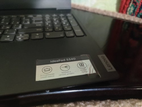 Фото Ноутбук Lenovo IdeaPad S340-13IML (81UM001XUS) від користувача Burning Money