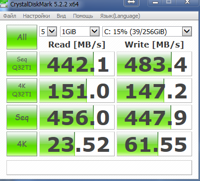 Фото SSD накопичувач Crucial MX300 CT525MX300SSD1 від користувача freemansan