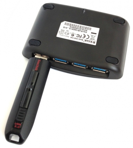 Фото Мультипортовий адаптер D-Link 4-port Superspeed USB3.0 Hub DUB-1340 від користувача liutyi