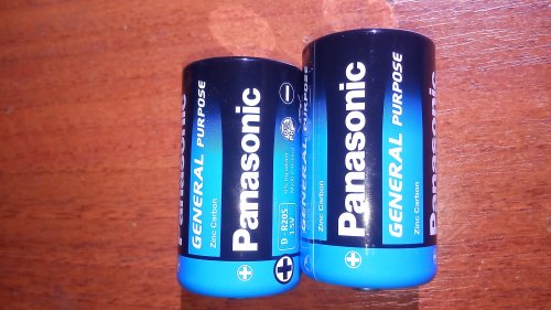 Фото Батарейка Panasonic C bat Carbon-Zinc 2шт General Purpose (R14BER/2P) від користувача Banana XD