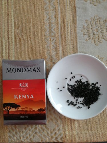 Фото чорний чай Мономах Чай черный байховый Kenya Tea 90 г (4820097812197) від користувача Ірина Iryna