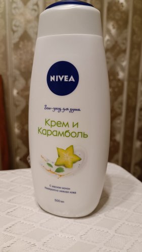 Фото гель для душу Nivea Гель для душа  500 мл Крем Карамболь зволожуючий з алое вера і ароматом тропічних фруктів 500 мл (59 від користувача QuickStarts