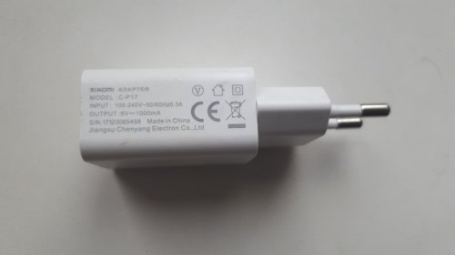 Фото Мережевий зарядний пристрій Xiaomi Mi Adaptor EU White (MDY-09-EW) від користувача Serhii Mykhelev