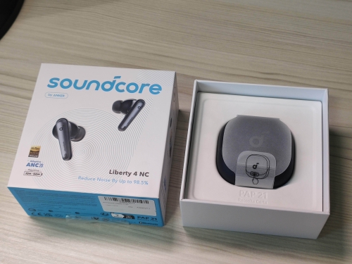 Фото Навушники TWS Anker SoundCore Liberty 4 NC Velvet Black (A3947G11) від користувача Ігор