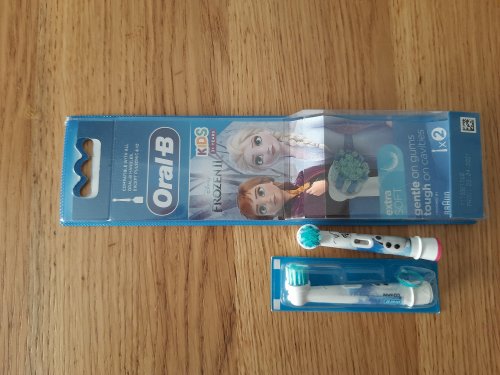 Фото Насадка для електричної зубної щітки Oral-B EB10 Frozen 2 2шт від користувача Maksim30