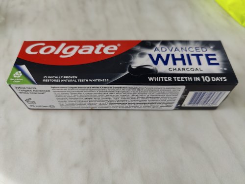 Фото зубна паста Colgate Зубна паста  Advanced White Charcoal 75 мл 118 г від користувача QuickStarts