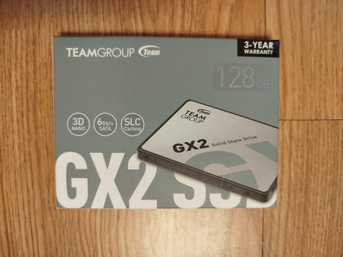 Фото SSD накопичувач TEAM GX2 128 GB (T253X2128G0C101) від користувача lordep