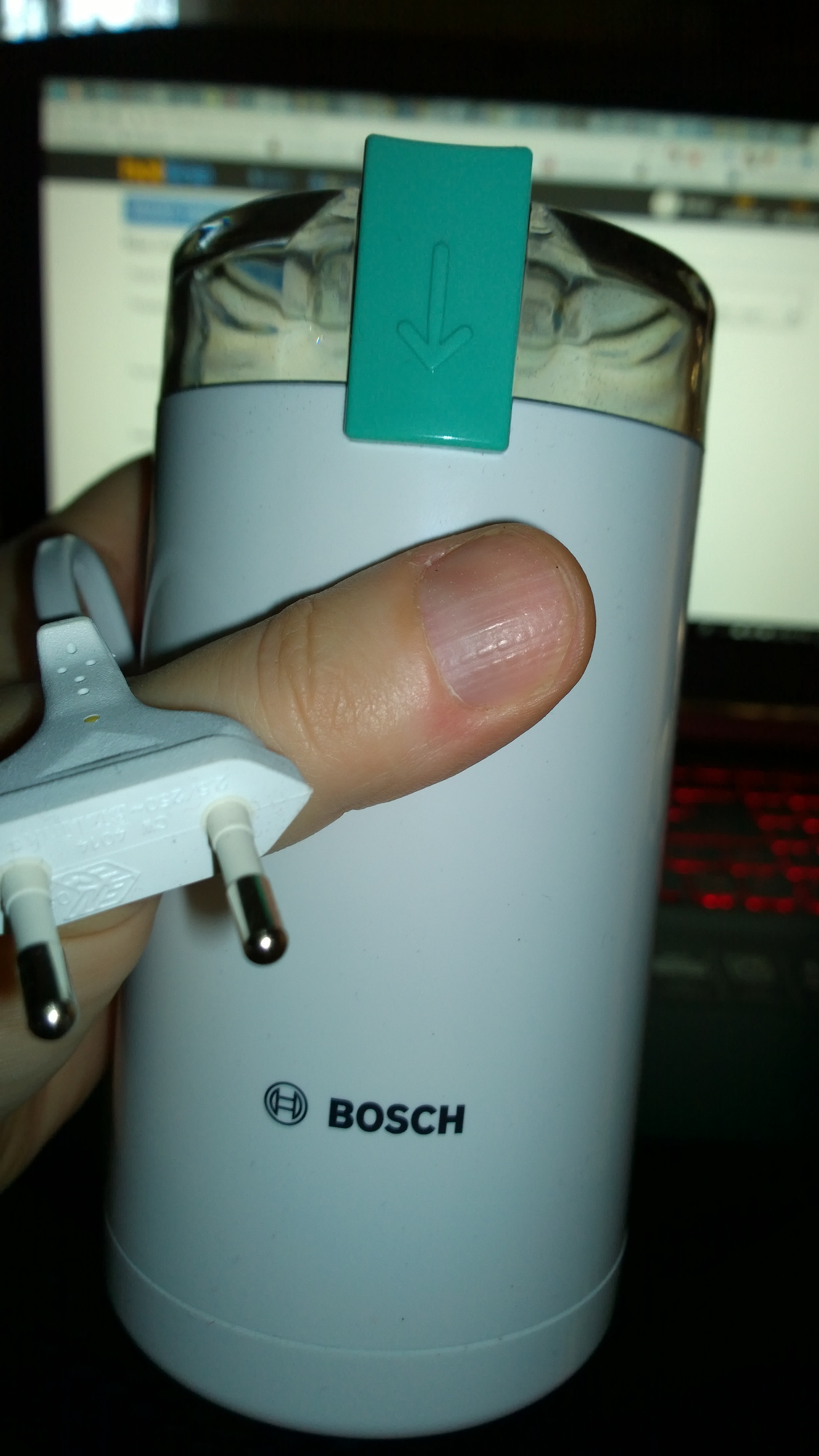 2 confezione Bosch MKM6000 pluviometro-macinacaffè 