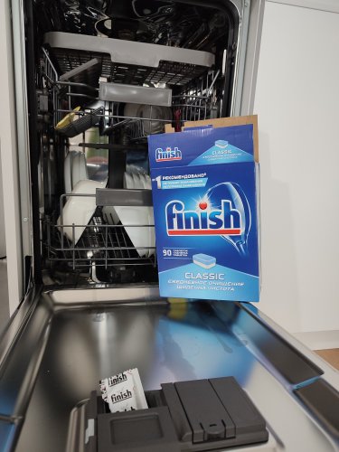 Фото таблетки для посудомийних машин Finish Таблетки для посудомийних машин  Classic 90 шт. (4640018994470) від користувача Oleksii666