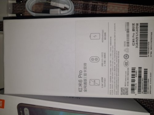 Фото Смартфон Xiaomi Redmi 6 Pro 3/32GB Black від користувача DO3ATOP