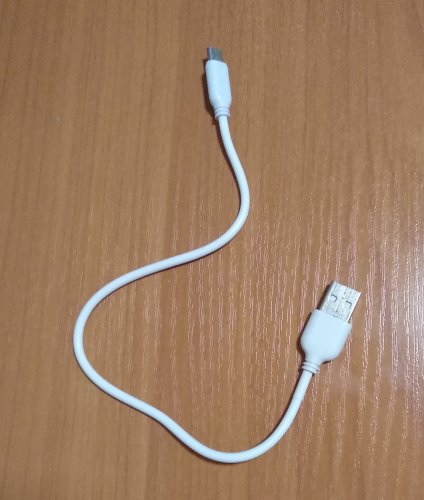 Фото Кабель Micro USB Cablexpert CCP-mUSB2-AMBM-W-0.5M від користувача 