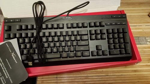 Фото Клавіатура HyperX Alloy Core RGB Gaming Keyboard USB Black (HX-KB5ME2-RU, 4P4F5AX) від користувача DO3ATOP