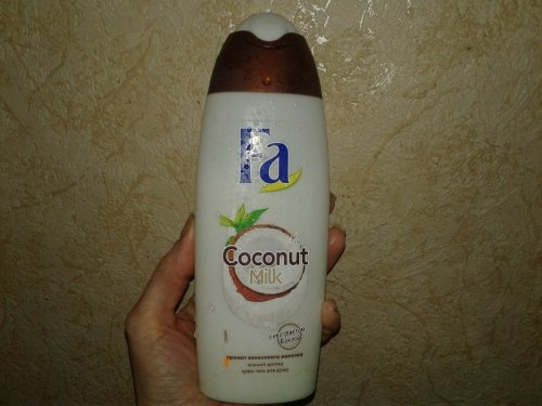 Фото гель для душу Fa Coconut Milk 250 ml Крем-гель для душа (4015100182507) від користувача ЄвгеніКо