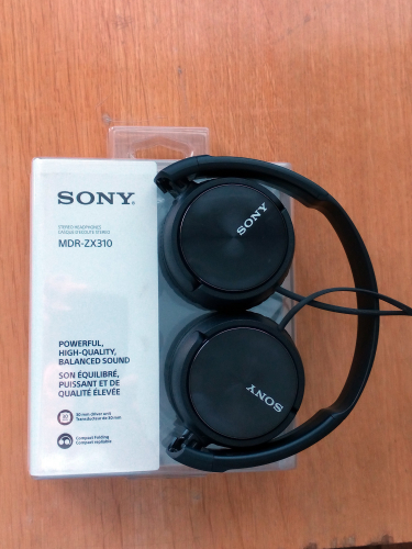 Фото Навушники з мікрофоном Sony MDR-ZX310 Black (MDRZX310B.AE) від користувача dr_ula