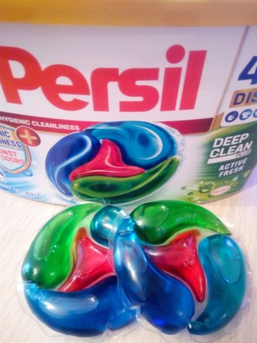 Фото Капсули для прання Persil Капсулы Discs Universal Deep Clean 11 шт (9000101372786) від користувача Seem