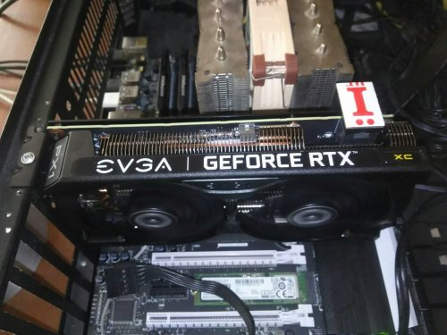 Фото Відеокарта EVGA GeForce RTX 3060 XC GAMING (12G-P5-3657-KR) від користувача Константин