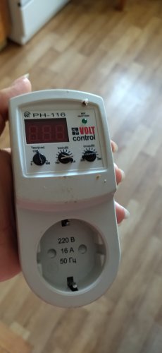 Фото Реле напруги Новатек-Электро РН-116 Volt Control від користувача Катруся