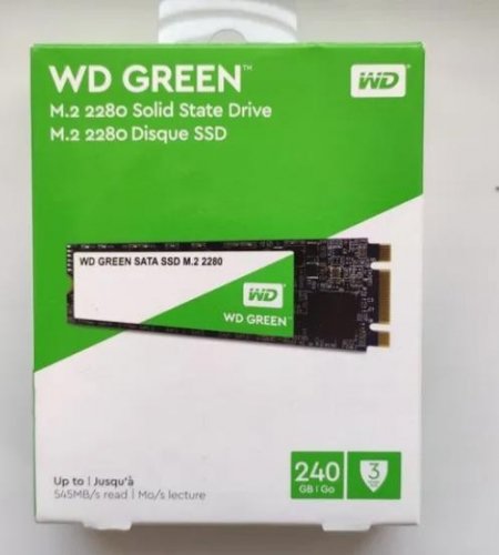 Фото SSD накопичувач WD Green 240 GB (WDS240G3G0A) від користувача innaga