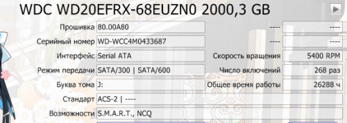 Фото Жорсткий диск WD Red 2 TB (WD20EFRX) від користувача Gruwa