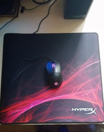 Фото Килимок для миші HyperX Fury S Speed Edition Large Gaming Black (HX-MPFS-S-L, 4P5Q6AA) від користувача Mexanik
