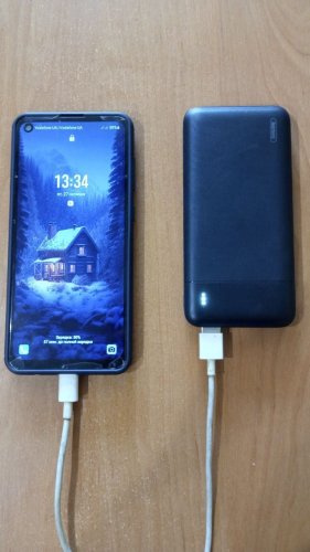 Фото Зовнішній акумулятор (павербанк) REMAX Lango Series 10000mAh 2USB Power Bank RPP-96 Black від користувача Дмитро