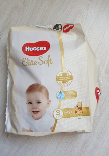 Фото Підгузки Huggies Elite Soft 3 40 шт від користувача Ірина Юріївна