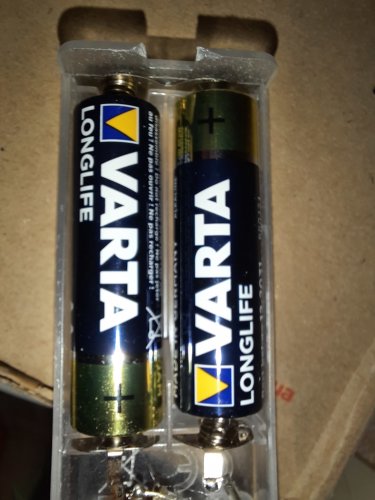 Фото Батарейка Varta AA bat Alkaline 4шт LONGLIFE EXTRA (04106101414) від користувача Taras Yanishevskyi