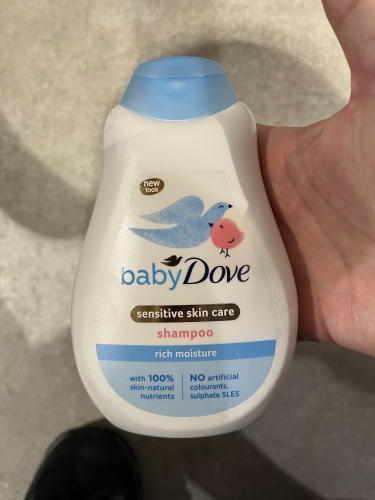 Фото  Dove Baby Rich Moisture шампунь для дитячої шкіри голови 400 мл від користувача Orestiv.