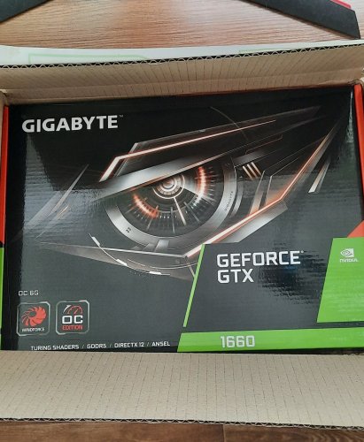 Фото Відеокарта GIGABYTE GeForce GTX 1660 OC 6G (GV-N1660OC-6GD) від користувача Igor