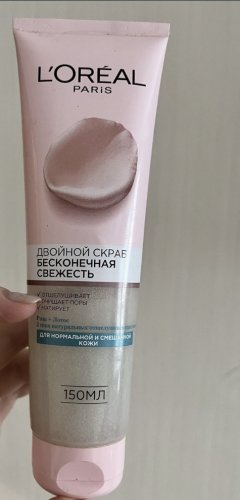 Фото пінка для вмивання L'Oreal Paris Гель-мусс для умывания  Свежесть для нормальной и смешанной кожи 150мл (3600523476435) від користувача Maya