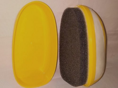 Фото губка для взуття Salton Губка-блиск для взуття з дозатором прозорий (4607131420934) від користувача Mexanik