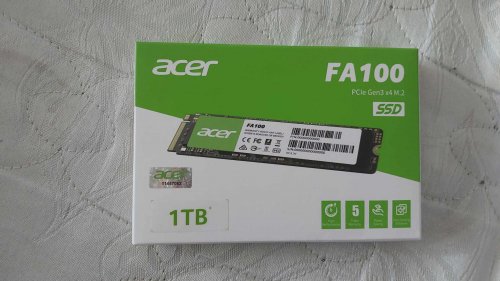 Фото SSD накопичувач Acer FA100 1 TB (BL.9BWWA.120) від користувача Микола nick