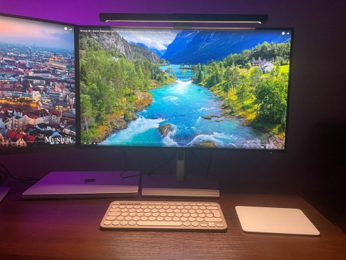 Фото Офісна настільна лампа Xiaomi Mi Computer Monitor Light Bar (BHR4838GL/MJGJD01YL) від користувача first_bober_ua