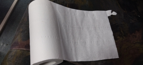 Фото паперові рушники Диво Рушники паперові  2-шарові 2 рулони 65 відривів Білі з ароматом печива (4820003837443) від користувача Катруся