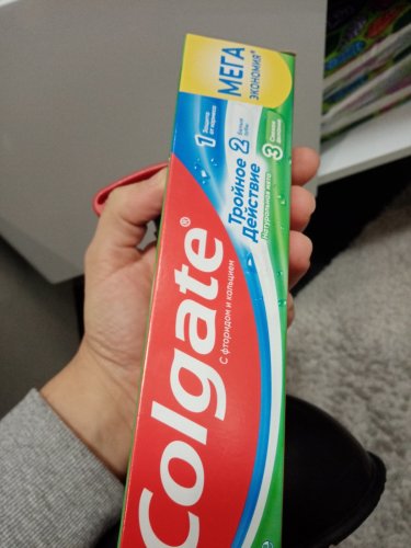 Фото зубна паста Colgate Зубна паста  Потрійна Дія комплексна 150 мл (6920354826986) від користувача iliamoskalenkose