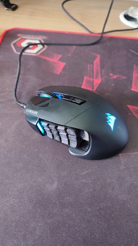 Фото Миша Corsair Scimitar RGB Elite USB Black (CH-9304211-EU) від користувача DANILok Subskribe