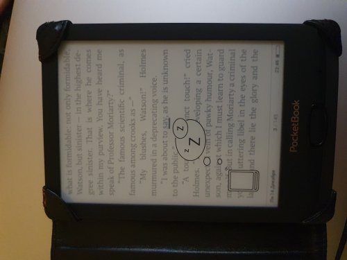Фото Електронна книга з підсвічуванням PocketBook 616 Basic Lux 2 Obsidian Black PB616-H-CIS від користувача Moz
