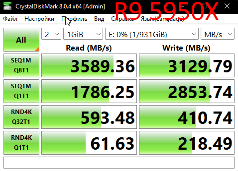 Фото SSD накопичувач ADATA LEGEND 750 1 TB (ALEG-750-1TCS) від користувача redee