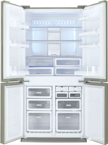Фото Холодильник з морозильною камерою Sharp SJ-FS820VBK від користувача darth vader