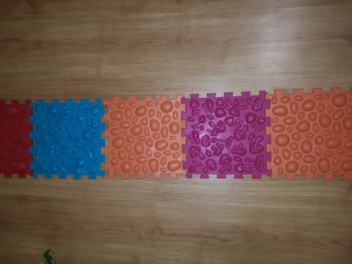 Фото Масажний килимок Ortek Массажный коврик Пазлы Микс (8 элементов) від користувача Olena_La