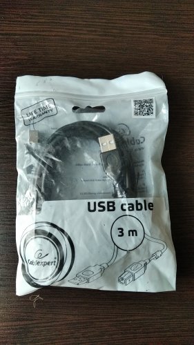 Фото Кабель USB Type-B Cablexpert CCF-USB2-AMBM-10 від користувача uncle joseph